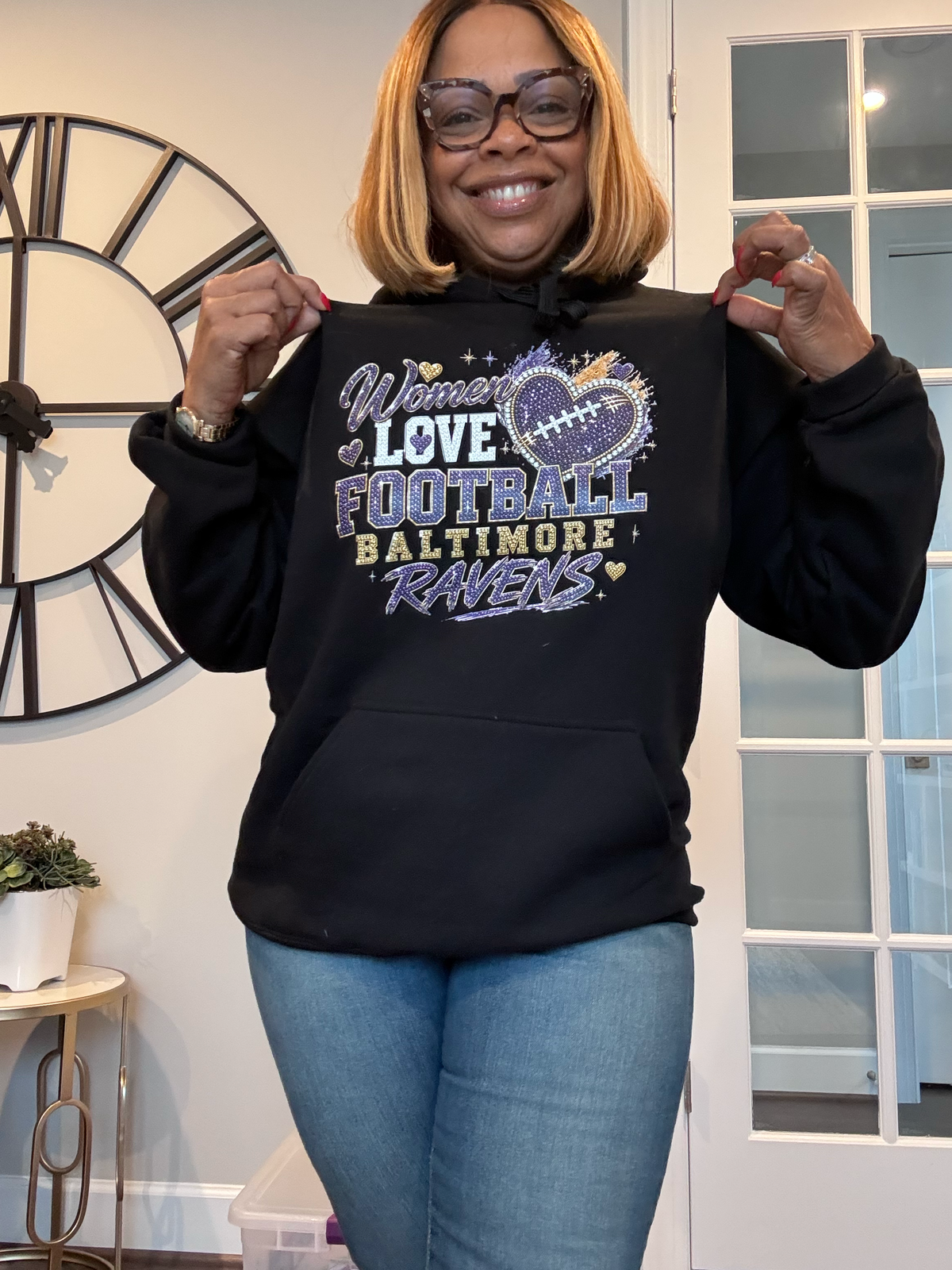 🏈💜 Football, Fashion a Little Sparkle! 💜🏈