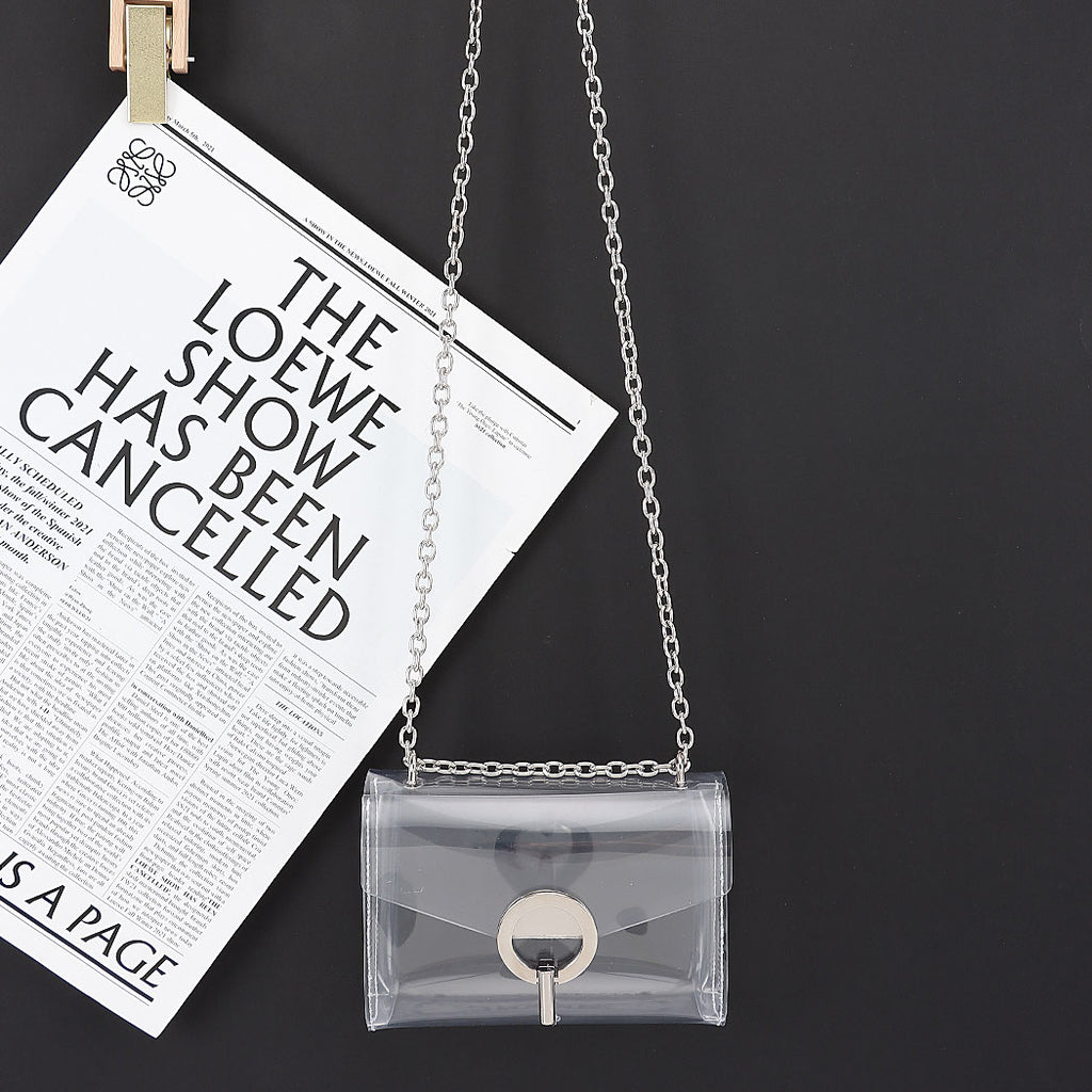 ✨ Luxury Clear Stadium Crossbody Bag