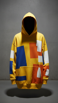 Electric Yellow oversized hoodie