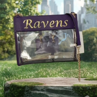 Clear Gameday Crossbody Bag With Sunglasses Holder