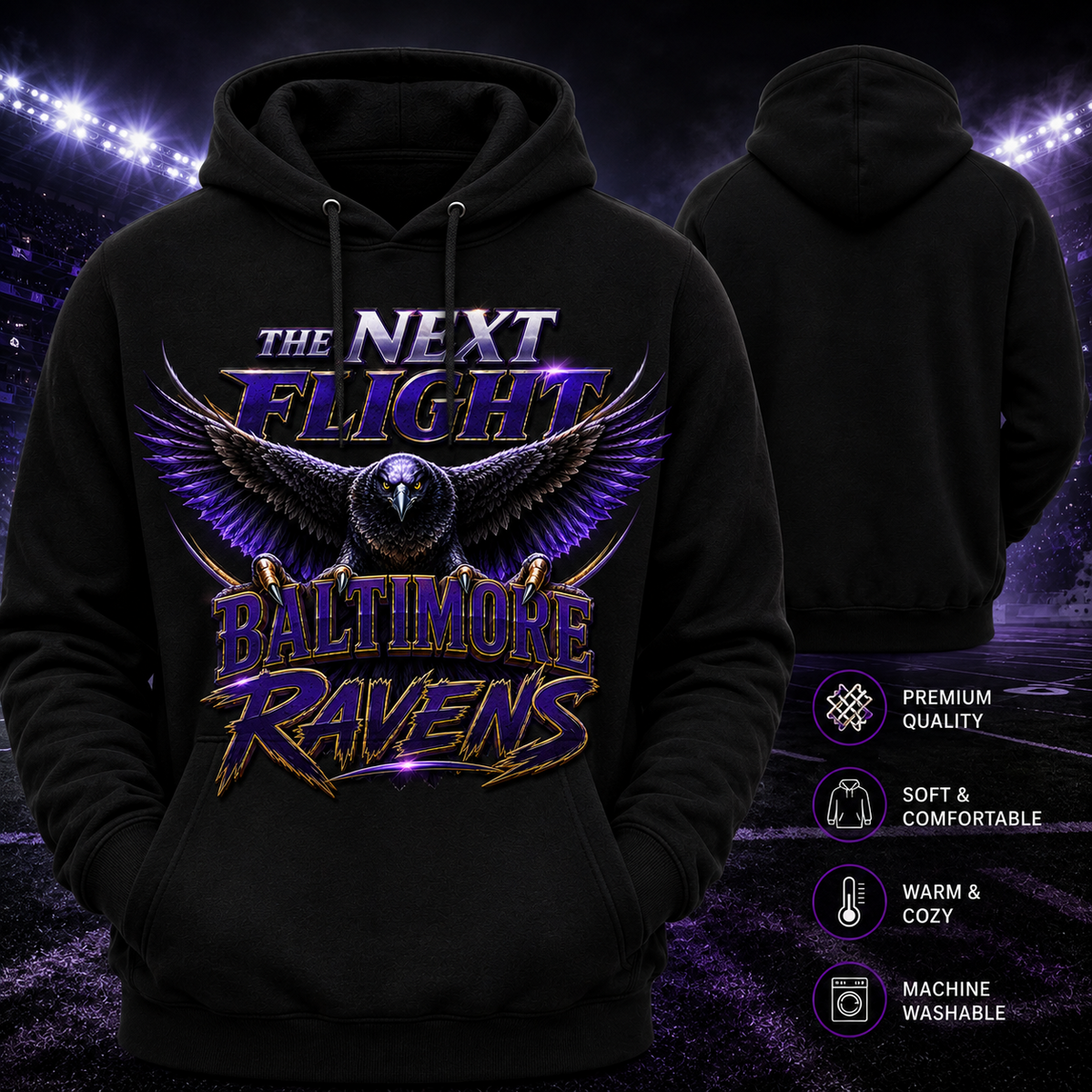 THE NEXT FLIGHT has arrived – Baltimore Ravens-Inspired