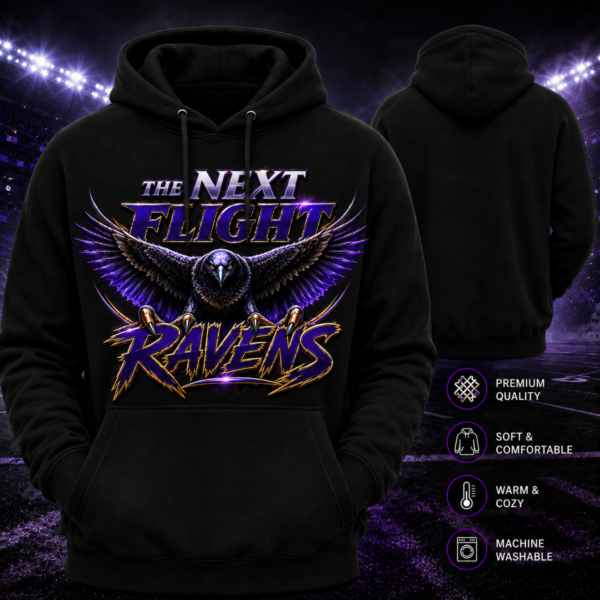THE NEXT FLIGHT has arrived – Baltimore Ravens-Inspired